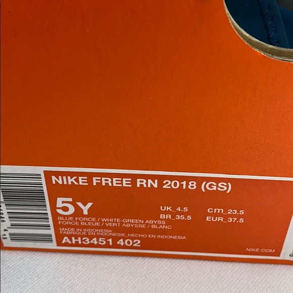 NIKE RN 2018 RUNNING SHOES YOUTH - Picture 7 of 7